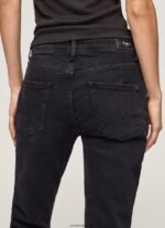 mujer vaqueros violetas de talle alto Pepe Jeans 44JTZ92 mezclilla - Imagen 5