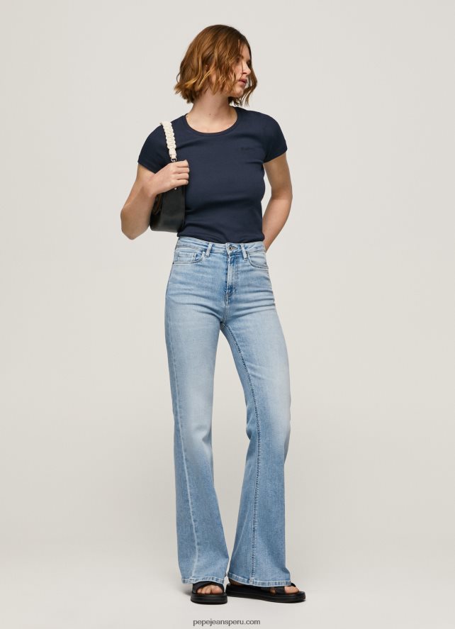 mujer_vaqueros_willa_de_talle_alto_y_corte_acampanado_pepe_jeans_44jtz59_mezclilla.jpg mujer vaqueros willa de talle alto y corte acampanado Pepe Jeans 44JTZ59 mezclilla - Imagen 1