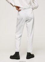 mujer vaqueros willow de talle alto y corte tapered Pepe Jeans 44JTZ66 mezclilla - Imagen 5