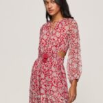 mujer vestido con estampado floral Pepe Jeans 44JTZ144 multi