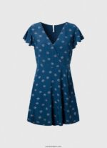 mujer vestido con estampado floral Pepe Jeans 44JTZ193 multi - Imagen 5