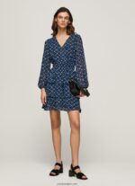 mujer vestido corto eyra estampado Pepe Jeans 44JTZ198 multi - Imagen 2
