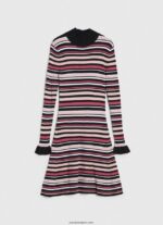 mujer vestido corto tejido a rayas Pepe Jeans 44JTZ174 multi - Imagen 5