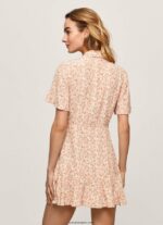 mujer vestido cruzado floral Pepe Jeans 44JTZ213 multi - Imagen 4