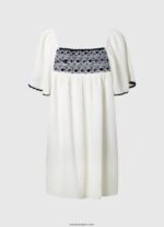mujer vestido de algodón bambula Pepe Jeans 44JTZ188 mousse - Imagen 3