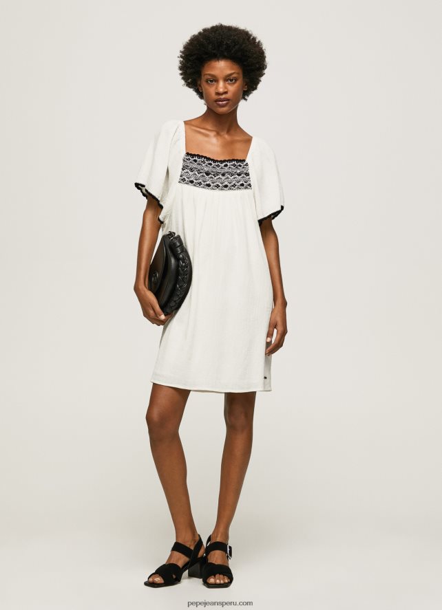 mujer_vestido_de_algodon_bambula_pepe_jeans_44jtz188_mousse.jpg mujer vestido de algodón bambula Pepe Jeans 44JTZ188 mousse - Imagen 1