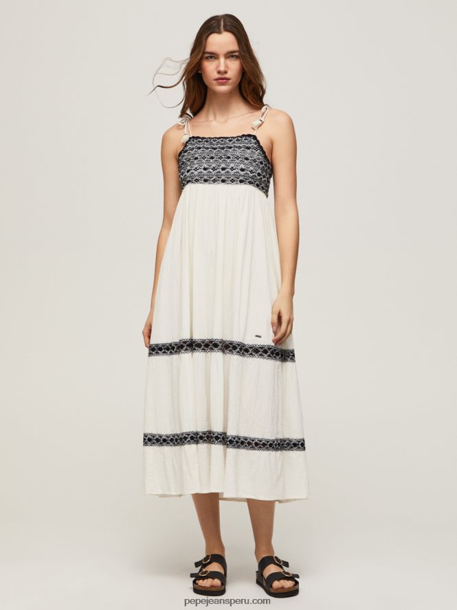 mujer_vestido_de_algodon_bordado_pepe_jeans_44jtz189_mousse.jpg mujer vestido de algodón bordado Pepe Jeans 44JTZ189 mousse - Imagen 1