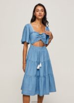 mujer vestido de Denim Pepe Jeans 44JTZ163 azul - Imagen 2
