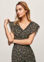mujer vestido de gasa floral Pepe Jeans 44JTZ214 multi - Imagen 3