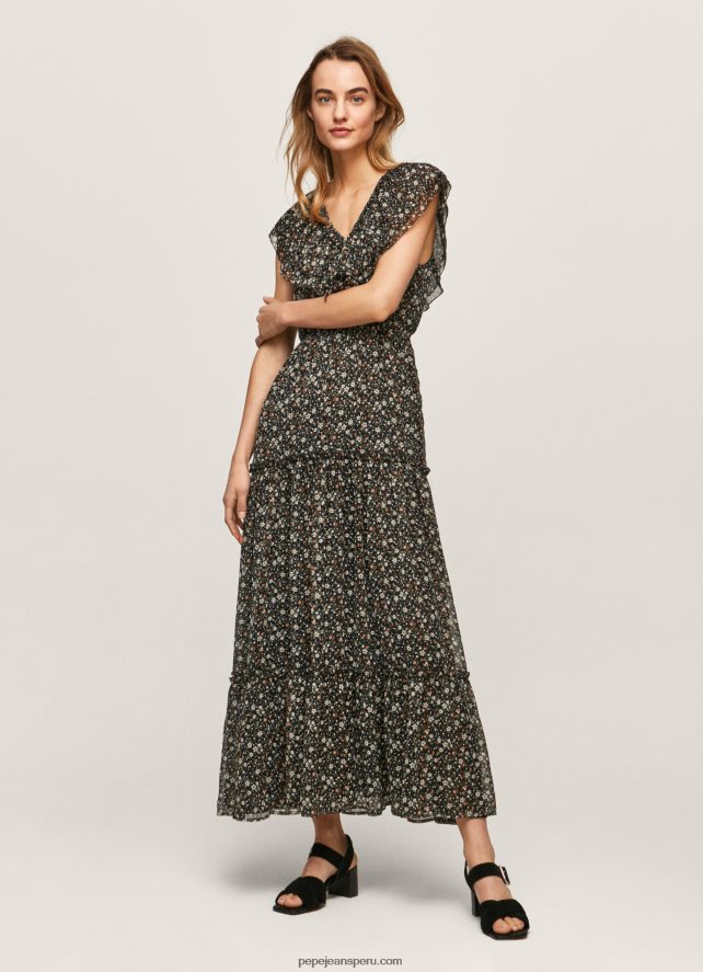 mujer_vestido_de_gasa_floral_pepe_jeans_44jtz214_multi.jpg mujer vestido de gasa floral Pepe Jeans 44JTZ214 multi - Imagen 1