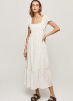 mujer vestido de perialgodón Pepe Jeans 44JTZ217 blanco