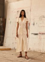 mujer vestido de punto fino faye Pepe Jeans 44JTZ151 suero de la leche