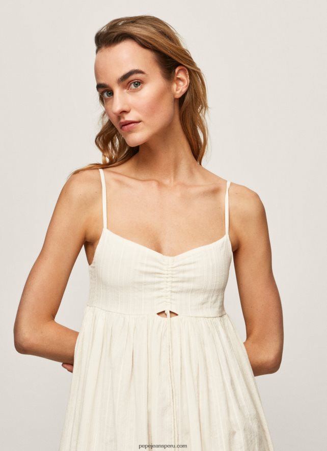mujer_vestido_dobby_de_algodon_puro_pepe_jeans_44jtz221_blanco.jpg mujer vestido dobby de algodón puro Pepe Jeans 44JTZ221 blanco - Imagen 1