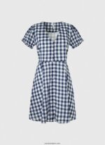 mujer vestido estampado a cuadros Pepe Jeans 44JTZ184 multi - Imagen 5
