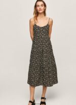 mujer vestido fluido floral Pey Pepe Jeans 44JTZ223 multi - Imagen 2