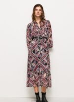 mujer vestido midi con detalles paisley Pepe Jeans 44JTZ180 multi - Imagen 2