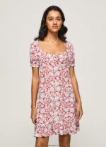 mujer vestido pavana con estampado floral Pepe Jeans 44JTZ167 multi