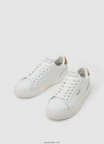 mujer zapatillas adams basic de piel Pepe Jeans 44JTZ585 blanco - Imagen 3