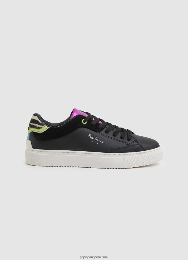 mujer_zapatillas_basicas_adams_ari_pepe_jeans_44jtz613_negro.jpg mujer zapatillas básicas adams ari Pepe Jeans 44JTZ613 negro - Imagen 1