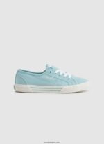 mujer zapatillas brady basicas Pepe Jeans 44JTZ631 verde agua claro