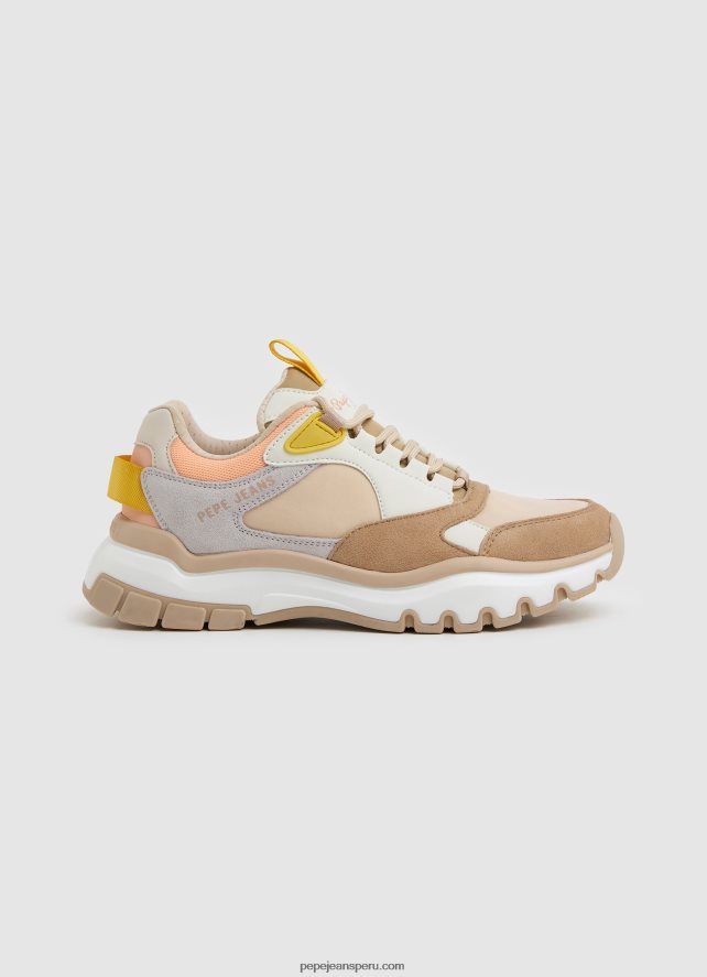 mujer_zapatillas_combinadas_banksy_loom_pepe_jeans_44jtz580_durazno_claro.jpg mujer zapatillas combinadas Banksy Loom Pepe Jeans 44JTZ580 durazno claro - Imagen 1