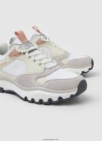 mujer zapatillas combinadas lisas banksy Pepe Jeans 44JTZ581 blanco - Imagen 5