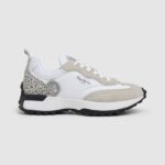 mujer zapatillas combinadas lucky leo Pepe Jeans 44JTZ573 blanco de fábrica