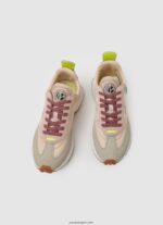 mujer zapatillas combinadas lucky leo Pepe Jeans 44JTZ579 Rosa palido - Imagen 2