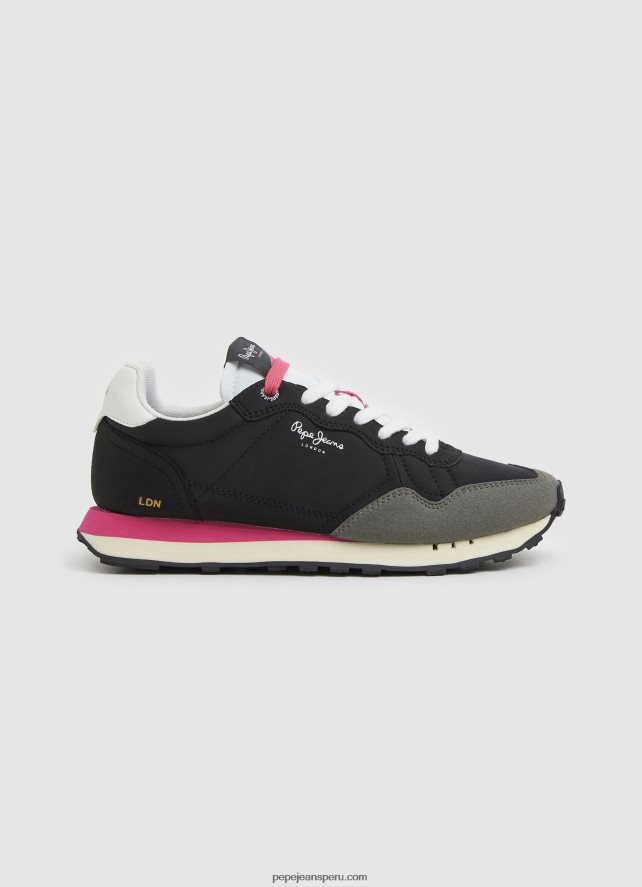 mujer_zapatillas_deportivas_natch_pepe_jeans_44jtz619_negro.jpg mujer zapatillas deportivas natch Pepe Jeans 44JTZ619 negro - Imagen 1