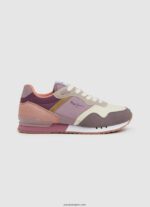 mujer zapatillas london mad running Pepe Jeans 44JTZ622 vino en polvo