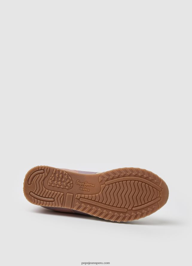 mujer zapatillas london mad running Pepe Jeans 44JTZ622 vino en polvo - Imagen 5
