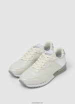 mujer zapatillas london part combinadas Pepe Jeans 44JTZ588 blanco de fábrica - Imagen 3