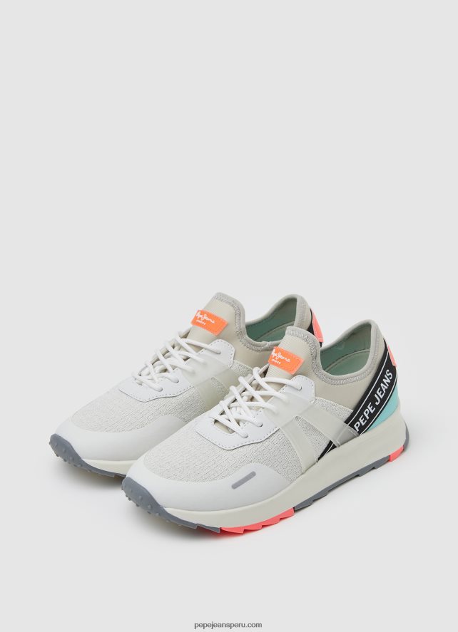 mujer zapatillas técnicas de verano joy tech Pepe Jeans 44JTZ606 blanco - Imagen 3