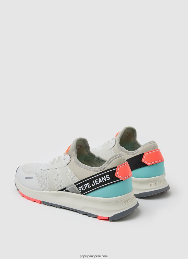 mujer zapatillas técnicas de verano joy tech Pepe Jeans 44JTZ606 blanco - Imagen 4