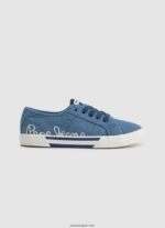mujer zapatillas vaqueras brady básicas Pepe Jeans 44JTZ633 fábrica azul